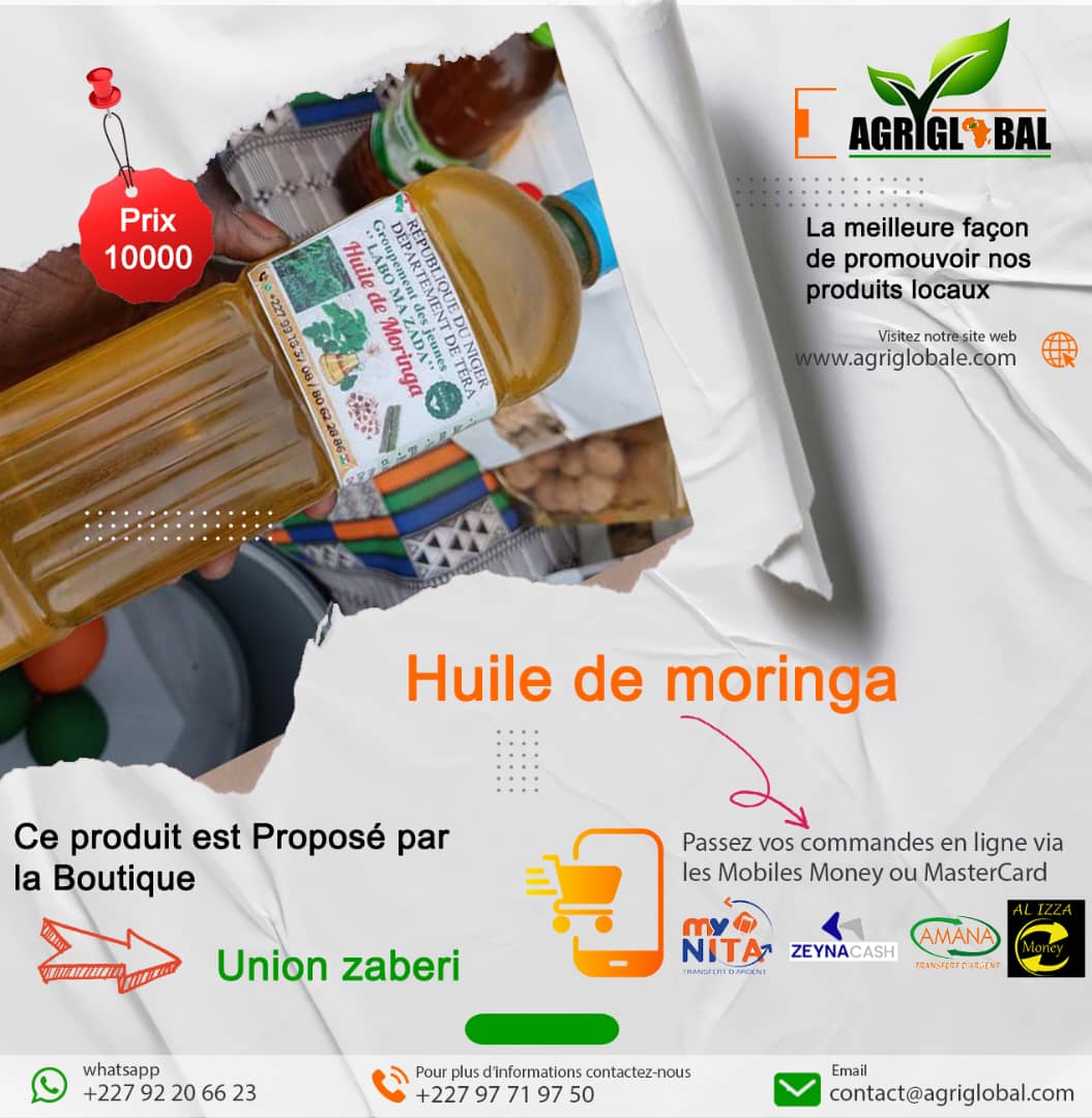 huile de moringa - Fruits & Légumes