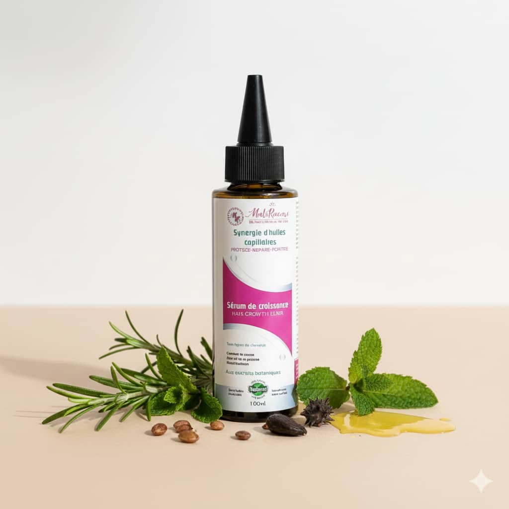 Serum de croissance (soins capillaires et corporels) - Produit